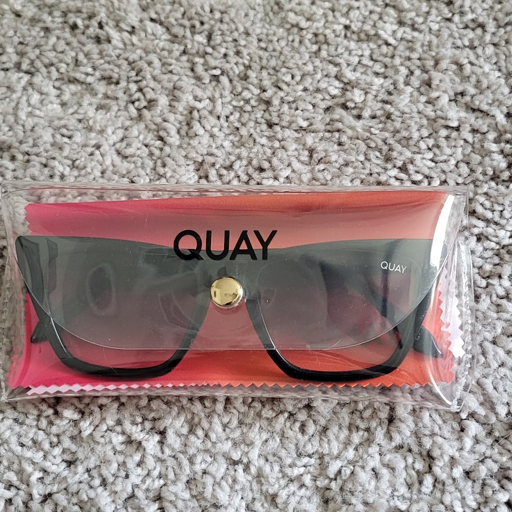 Quay Australia Black Sunglasses